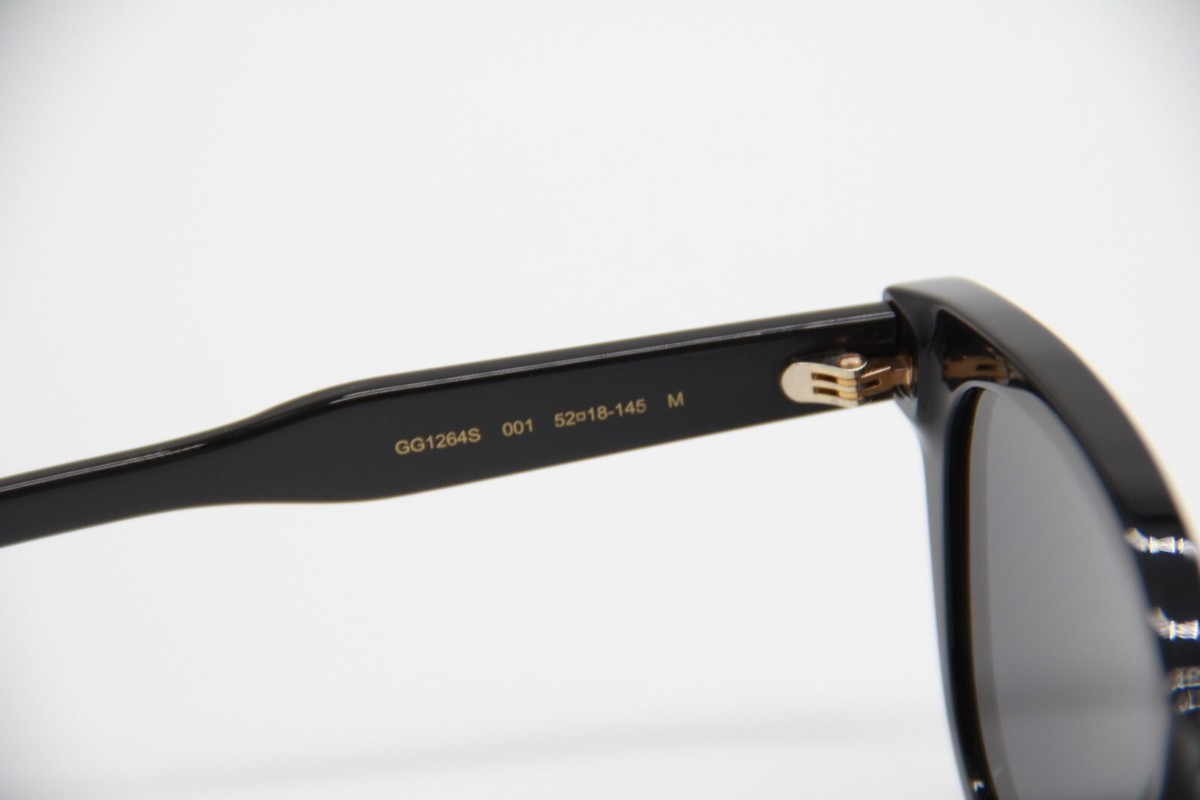 NEW GUCCI GG1264S 001 BLACK UNISEX SUNGLASSES GUCCI | eBay display picture 1