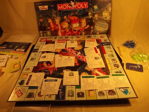 Treehouse Of Horror The Simpsons Monopoly Collectors Edition Board Game