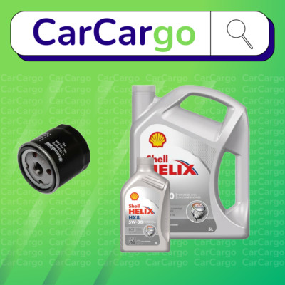 Service Kit Fit Volvo V40 T3 GTDi Petrol 2012-2016 Oil Filter Shell Oil 5W-30