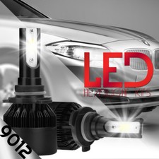 Cree Led Headlight Kit 9006 Hb4 9012 6000k 1800w 270000lm Fog Bulbs Pair Hid