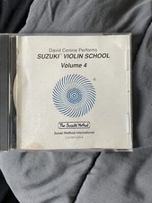 Suzuki Violin School, Vol 4 -CD David Cerone Classical