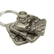 Overpriced, Old Style Stratigraphy Keychain