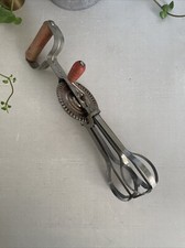 Vintage Egg Beater Hand Mixer Another Androck Product USA Made Stainless Steel
