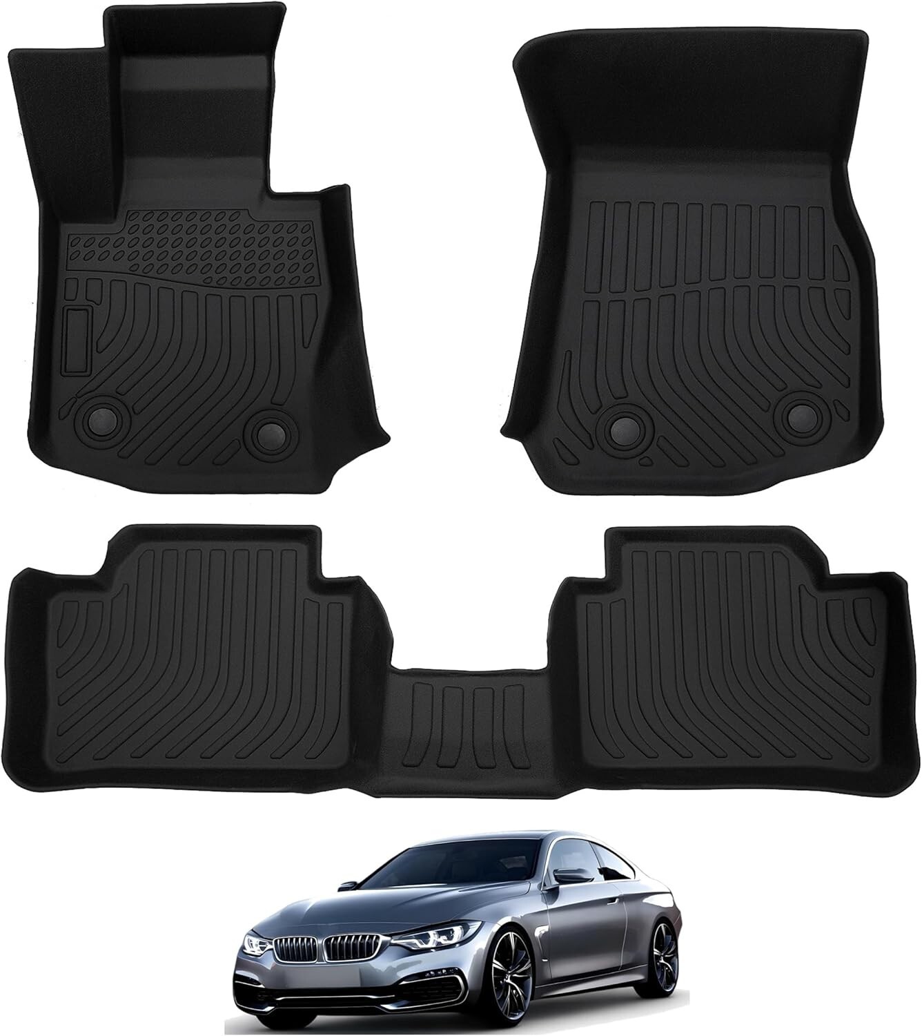 Alfombrillas todo tipo de clima para BMW 4-Series Coupe with xDrive 2014-2019