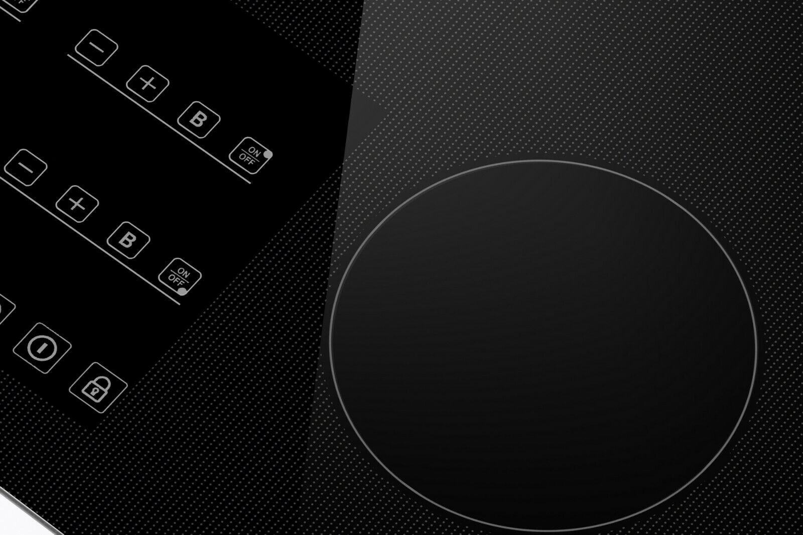 Empava 30” Electric Induction Cooktop Vitro Ceramic Glass 4 Burners