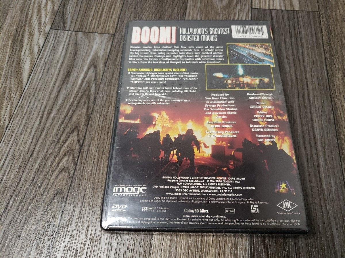 (未使用･未開封品)Boom: Hollywood&#39;s Greatest Disaster Movies [DVD] Boom! Hollywood's Greatest Disaster Movies - DVD 14381096125