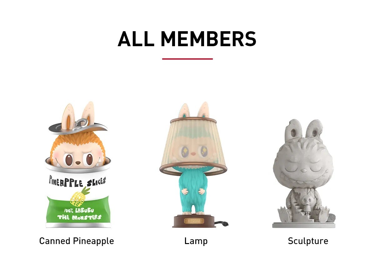 POP MART The Monsters Almost Hidden Series Blind Box Labubu