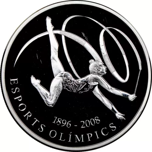 2007 ANDORRA SILVER 10 DINERS S10D OLYMPIC SPORTS NGC PF 68 ULTRA CAMEO TOP POP