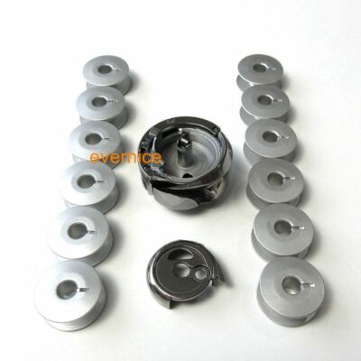 Rotary Hook+Bobbin Case Cap +10 Bobbins  For Pfaff 471-493 Seiko Pwb-8W #Hpf-490