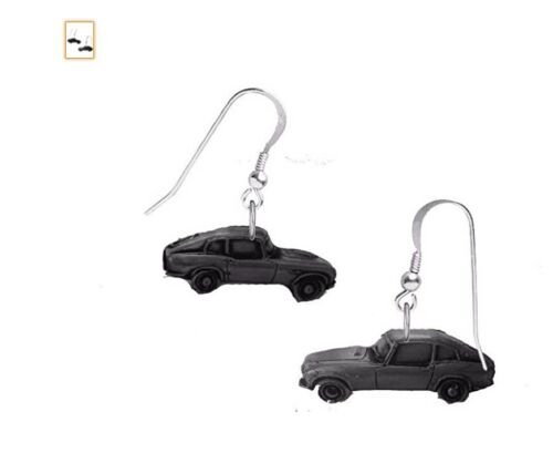 japan classic car S800 Coupe On Hook Earrings Sterling Silver 925 ref98 - Picture 1 of 1