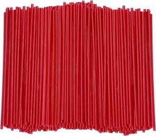  5 Inch - 1000 Count Coffee  Cocktail Stirrers/Straws Disposable Plastic Sip S