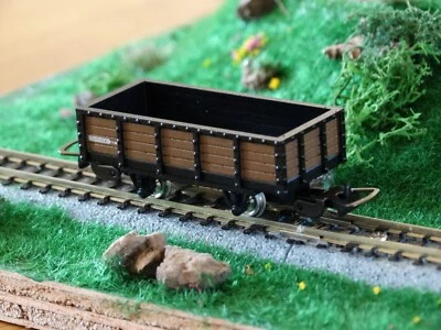 FAIT MAIN Wagon Tombereau pour voie étroite HOe / HOn30 / 009