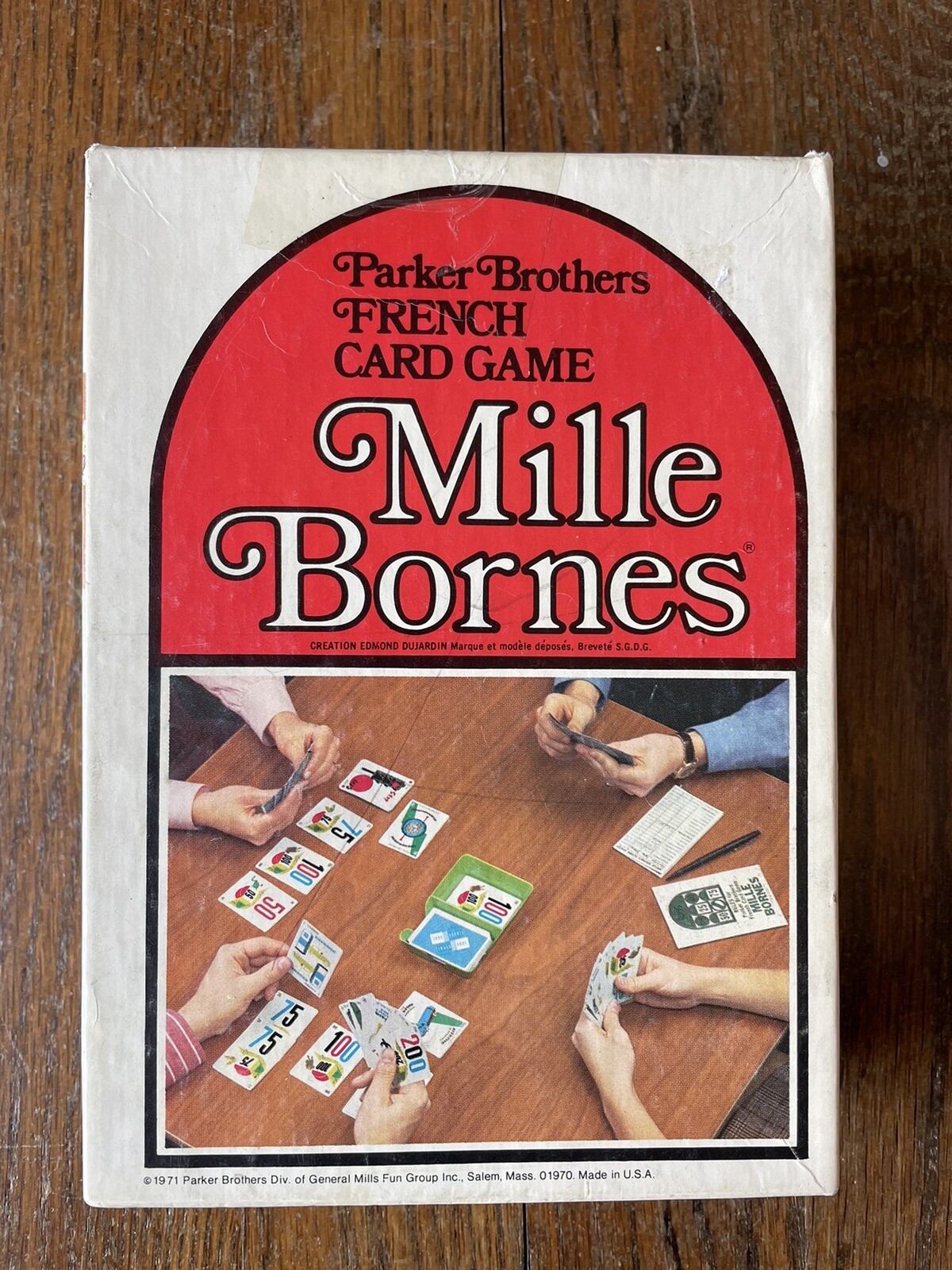 Parker Brothers Mille Bornes French Card Game 100 Complete Vintage eBay