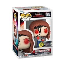 Funko Pop Multiverse of Madness Wanda Maximoff Figure w/ Protector EE Exclusive