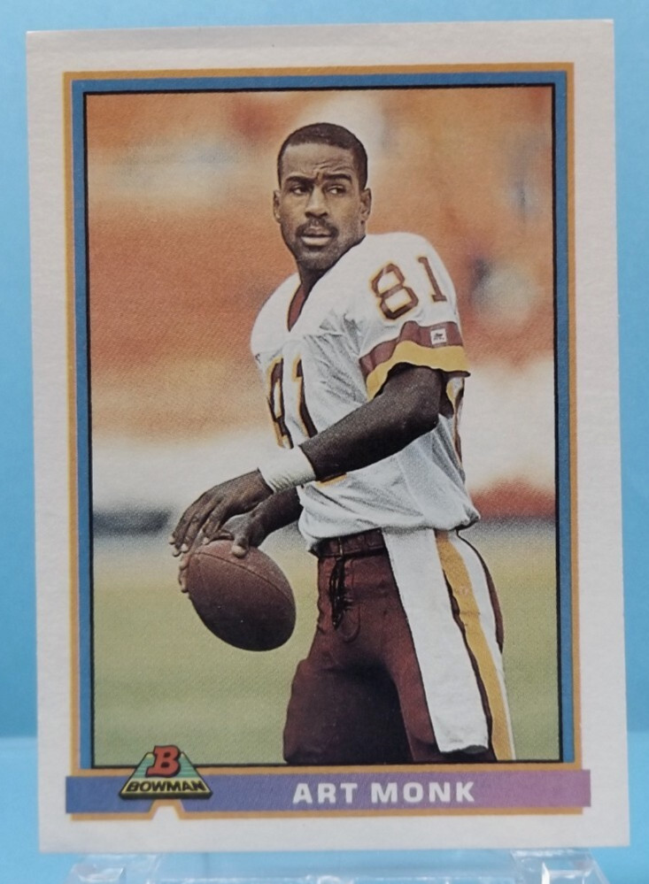 1991 Bowman #536 - Art Monk - Washington Redskins - Near Mint
