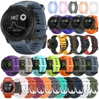 Silicone Watch Band For Garmin Instinct Tide/Esports/Solar/Tactical/Instinct 2 S