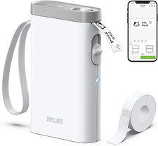 Label Maker Machine with Tape, P21 Bluetooth Label Printer, Wireless Mini Label