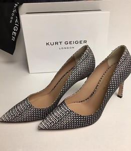 kurt geiger white pumps