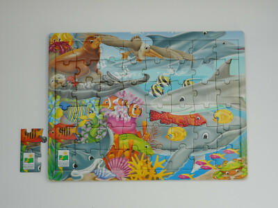 Puzzle 48 Teile, The learning Journey - Creatures of the Sea, gebraucht, rar
