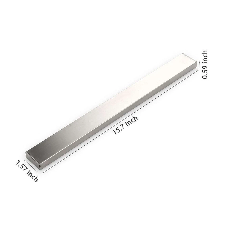 Stainless Steel Magnetic Knife Bar 16 Inch, Extra Strong Magnet Knife Holder - Image 2 of 4