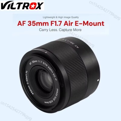 Viltrox 35mm F1.7 APS-C Auto Focus Prime Lens for Sony E-mount Mirrorless Camera