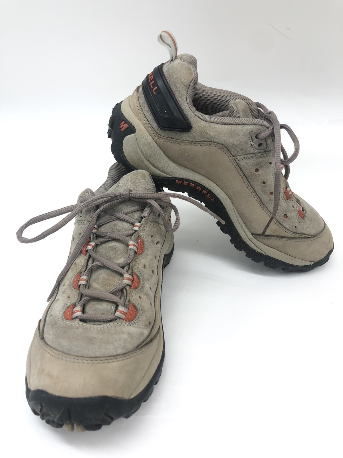Merrell Nerve scarpe da trekking trail running grigio caldo arancione da donna taglia US 7 5