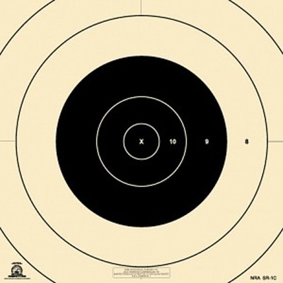 SR-1C [SR1C] NRA Official 100 Yard Repair Center for SR-1 Target (100) Tagboard