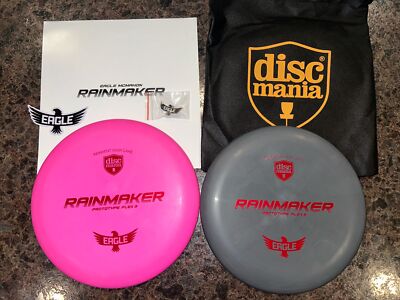 2 Discmania Prototype Rainmaker Flex 3 D-Line 173g+ Bag And Pin