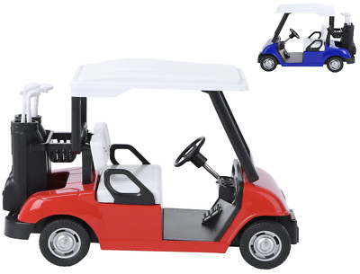 Neu Golfwagen Modellauto Spielzeug für Jungen Miniaturwagen Junge Spielzeug (rot/blau)