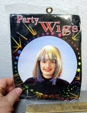 Fun Halloween or Party WIG, new in original package, Rainbow of colors, one size