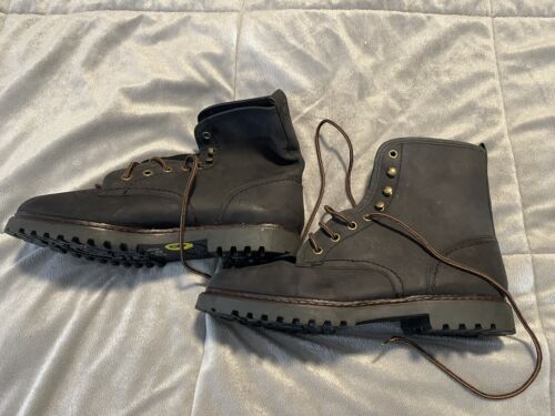 Womens 9 & Co. Boots Lace Up Lug Sole Chunky Heel Size 9 - Picture 2 of 6
