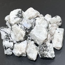Rainbow Moonstone Rough 1 LB One Pound Bulk Wholesale Lot Raw Gemstones