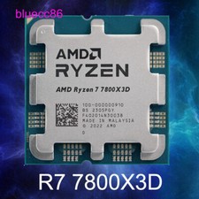 AMD Ryzen 7 7800X3D AM5 4.2GHz 8-Core 16-Thread 96MB R7 7800xX3D CPU Processor