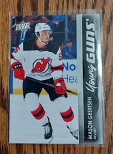 2021-22 Upper Deck Series 2 Mason Geertsen Young Guns