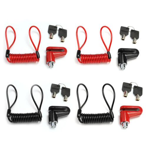 Anti-Theft Wheels Disc Brakes Lock w/ Steel Wire for M365 Electric Scooter