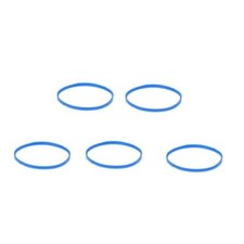 5 Pack Rubber Microphone Blue Ring for Shure Beta87 Beta58A Beta58 Mike Grille