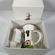 Taipei 101 Color Changing Porcelain Taiwan Travel Coffee Mug Cup by Cocera NIB