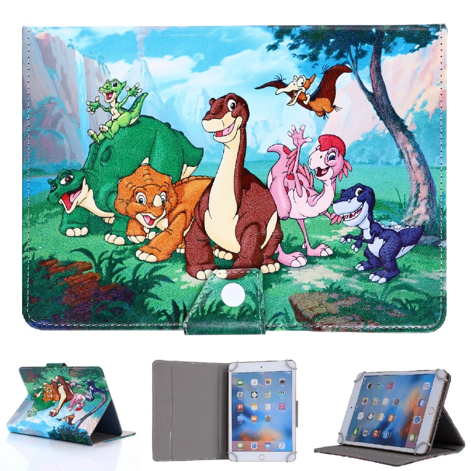 Universal Flip Leather Case / Kids Cover For Tablet 7" 8" 10" to 10.5" inch Tab - Image 3 of 4