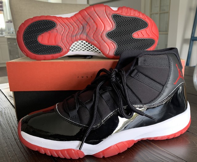 Nike Air Jordan 11 XI Bred 2019 Size 7 US 100 Authentic for sale online | eBay