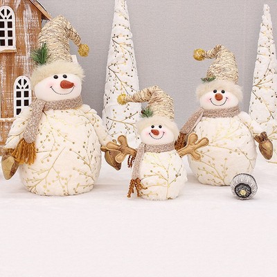 Weihnachtspuppe Anzeige Heim Lieferungen Niedlich Ornamente Pelzer Spitzer Hut