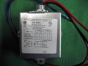 WHITE-RODGERS 8A04-1 FAN RELAY SPDT 24VAC COIL REPLACES 867 HONEYWELL