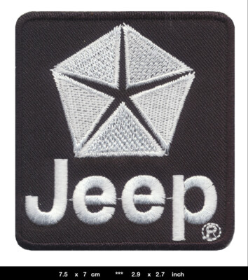 Jeep Iron On Patch Jeep Logo Embroidered Patch - Iron On Or Sew On - Foto 8