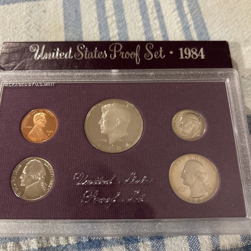 1984 Clad Proof Set U.S. Mint Original Government Packaging OGP