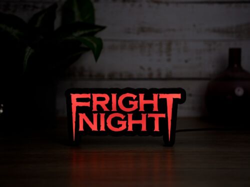 Panneau USB DEL Fright Night Movie, réplique de film à collectionner logo, jouets chauds - Photo 1/9
