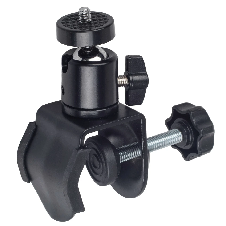 ayex Stativklemme mit Kugelkopf und 1/4 Zoll Mount Studioklemme Schraubzwinge - Bild 2 von 4