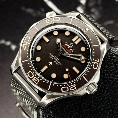 2025 OMEGA Seamaster Diver 300M No Time To Die Titanium 210.90.42.20.01.001 NTTD