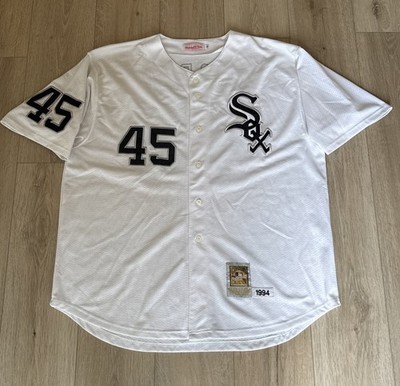 4XL ベースボールシャツ　マイケル　ジョーダン　no.45　45番 Mitchell & Ness Chicago White Sox Michael Jordan #45 Baseball