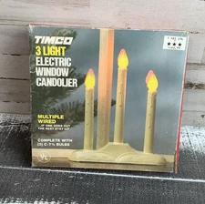 Vintage Timco 3 Light Window Candolier