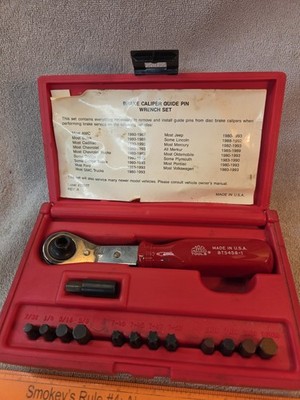 MAC TOOLS  bt5458 brake caliper bit wrench Kit  