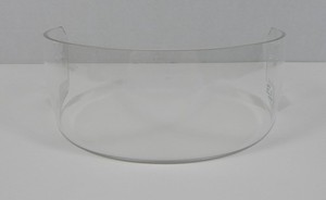 CCM VR31 Short Cut Pro Stock Hockey Helmet Clear Visor Used ECHL